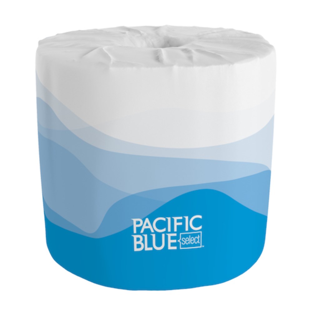 Georgia Pacific Blue Select™ 2-Ply Individually Wrapped Standard Roll Toilet Paper (80/550ct)